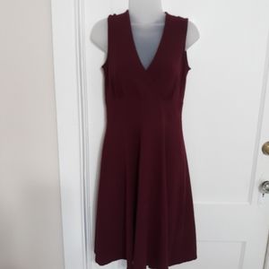 NEW YORK & COMPANY A-line Dress Burgundy S…